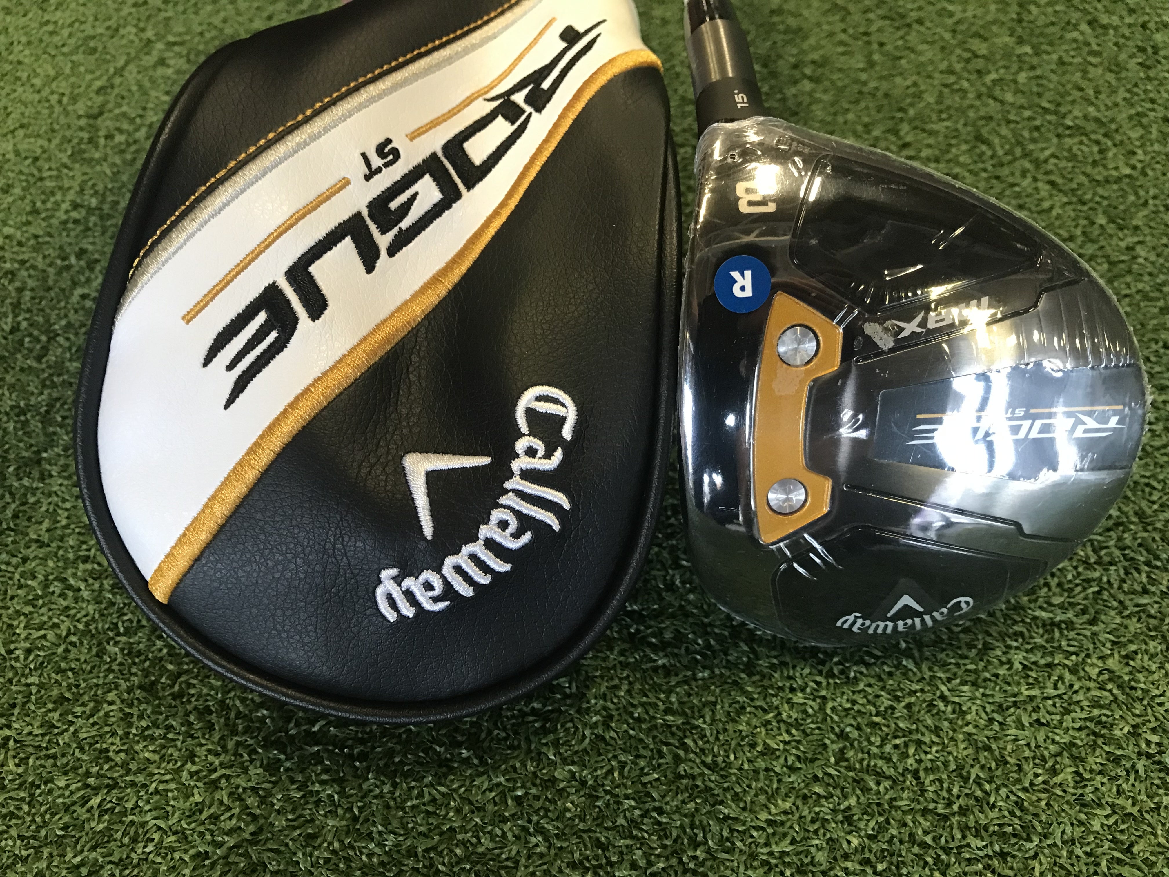 *New* Callaway Rogue ST Max 15° 3 Wood with Headcover