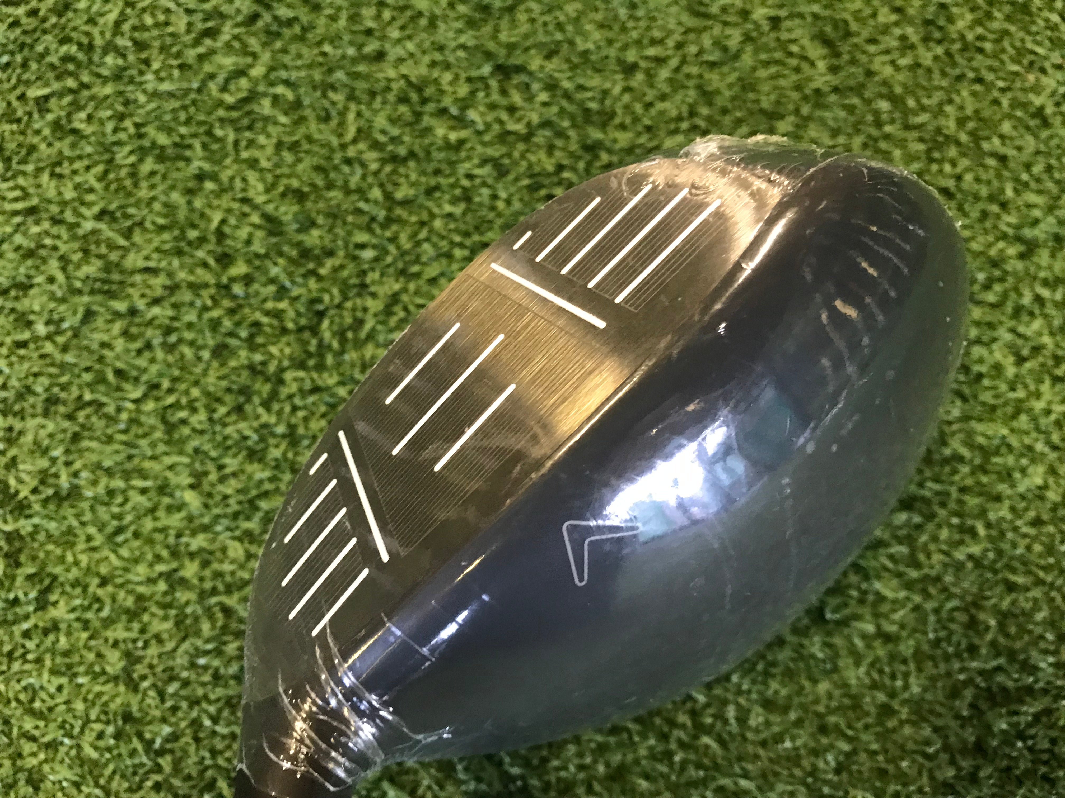 *New* Callaway Rogue ST Max 18° 5 Wood with Headover Dexterity- R/H Flex- Regular Length- 42.5” Condition- 10 S/N- E25101E1014 Shaft- Mitsubishi Tensei CR Series 60 Grip- Callaway