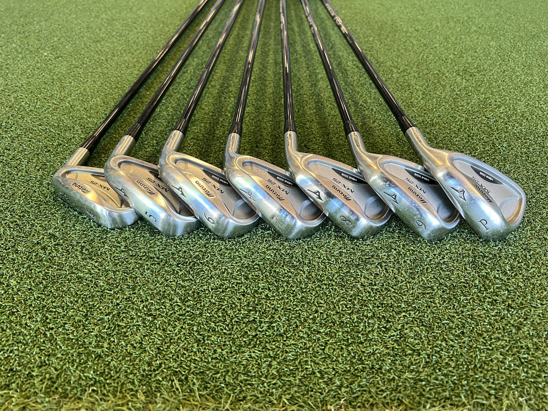 2007 Mizuno MX-25 4-9, PW Iron Set