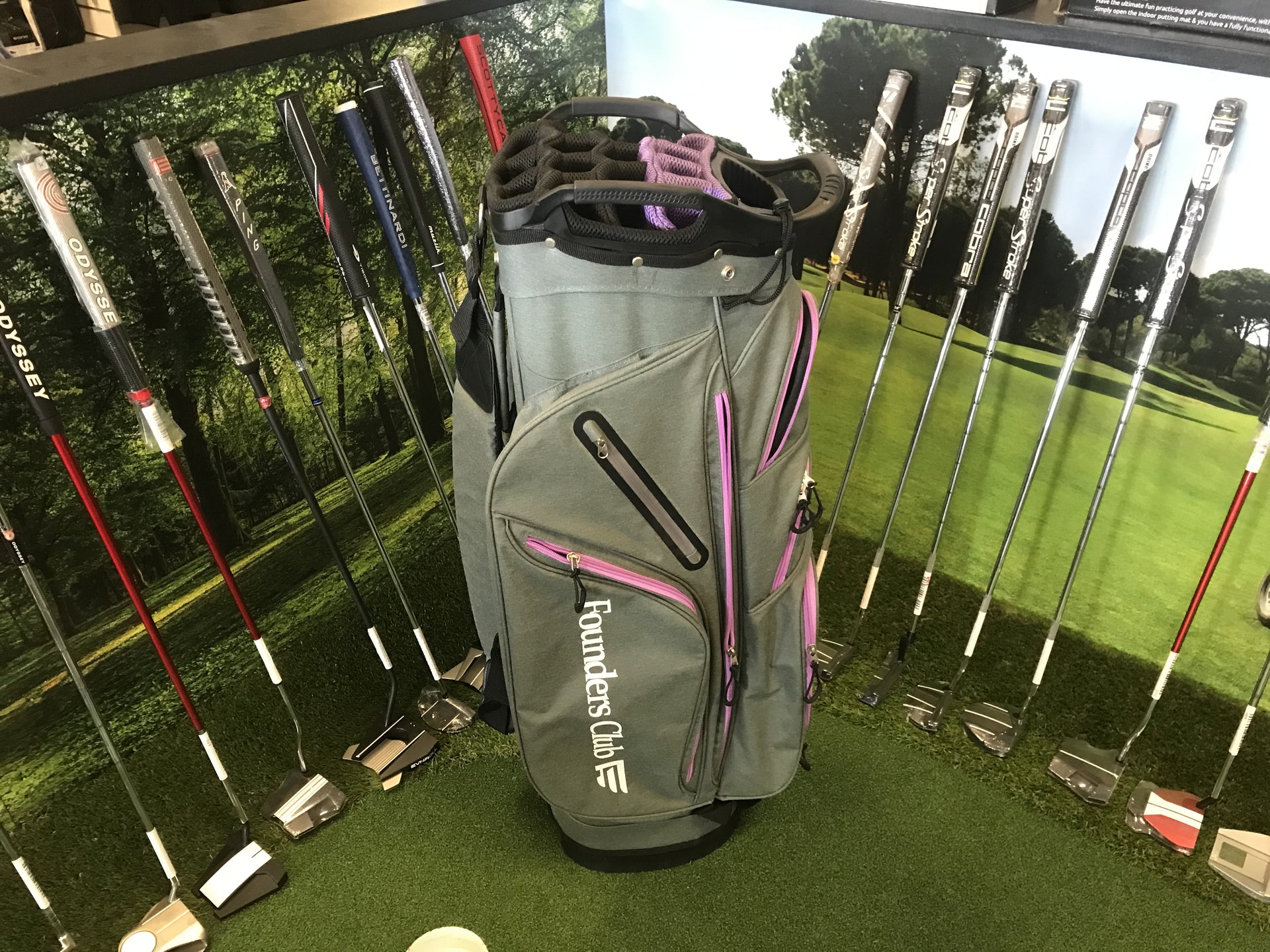 Founders Club 14-Way Cart Bag with 14 Dividers - Main Image