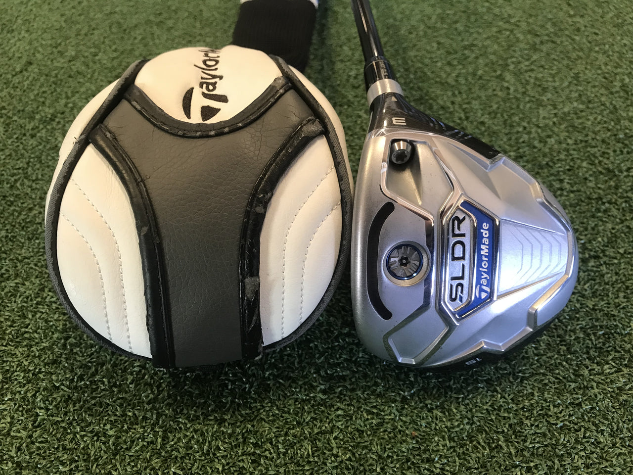 2014 TaylorMade SLDR 15° 3 Wood With Headcover