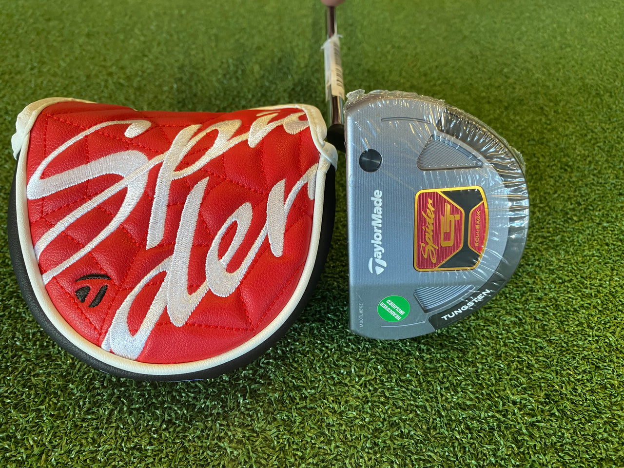 *New* 2022 TaylorMade Spider GT Rollback Silver 34" Putter With Headcover