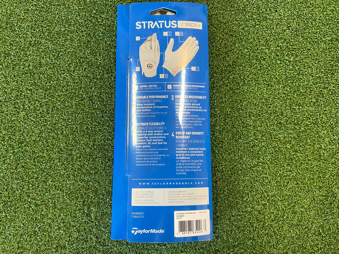 *New* TaylorMade Stratus Tech 2 Pack For Right Handed Players