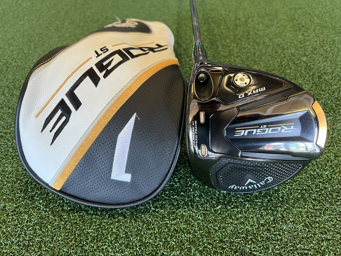 2022 Callaway Rogue St Max D 9° Driver With Headcover *Like New*