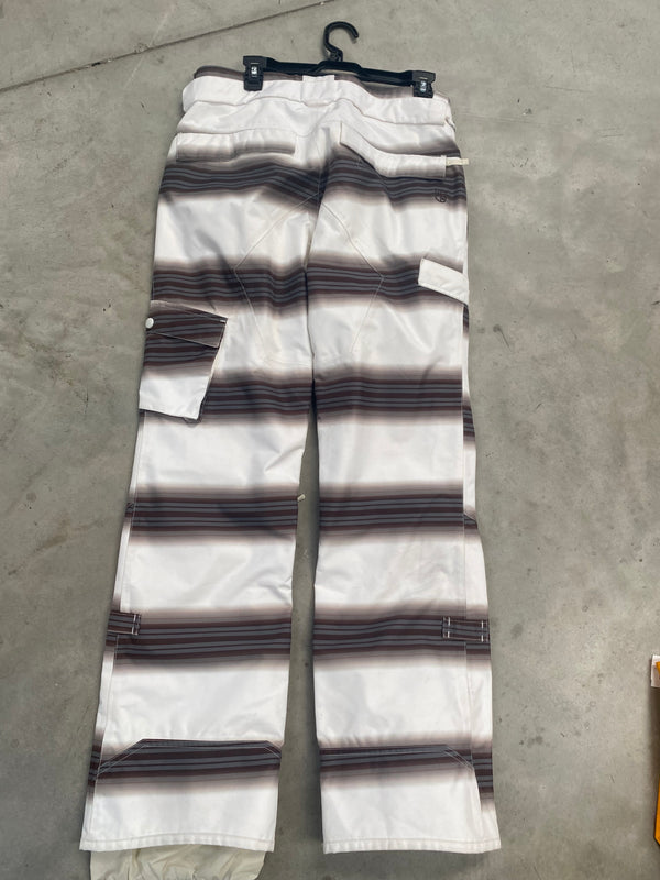 Burton The White Collection Mens Snowboard/Ski Pants Size-M *Excellent Condition*
