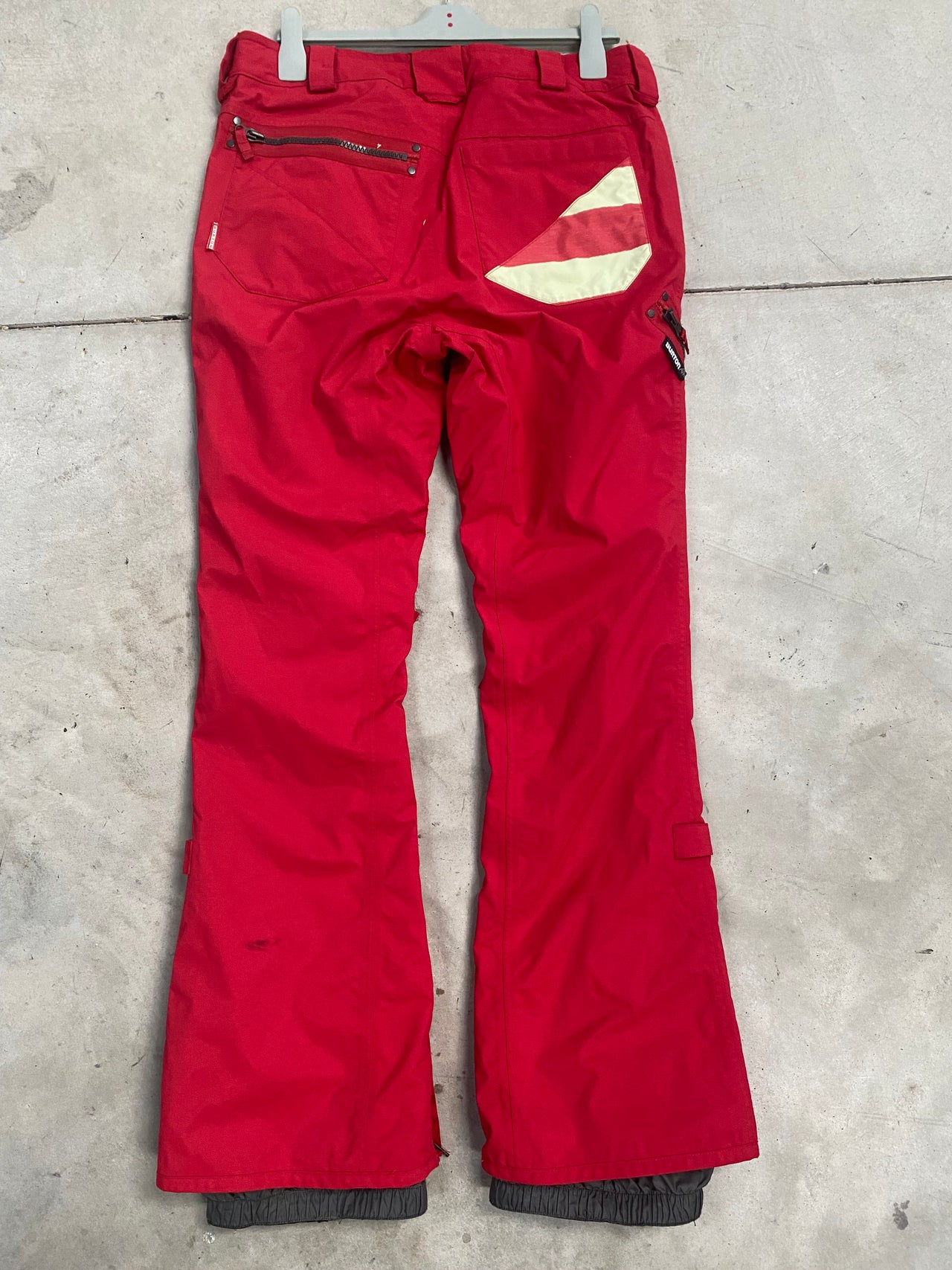 Burton Mens Red Ski Pants Size Medium *Excellent Condition*