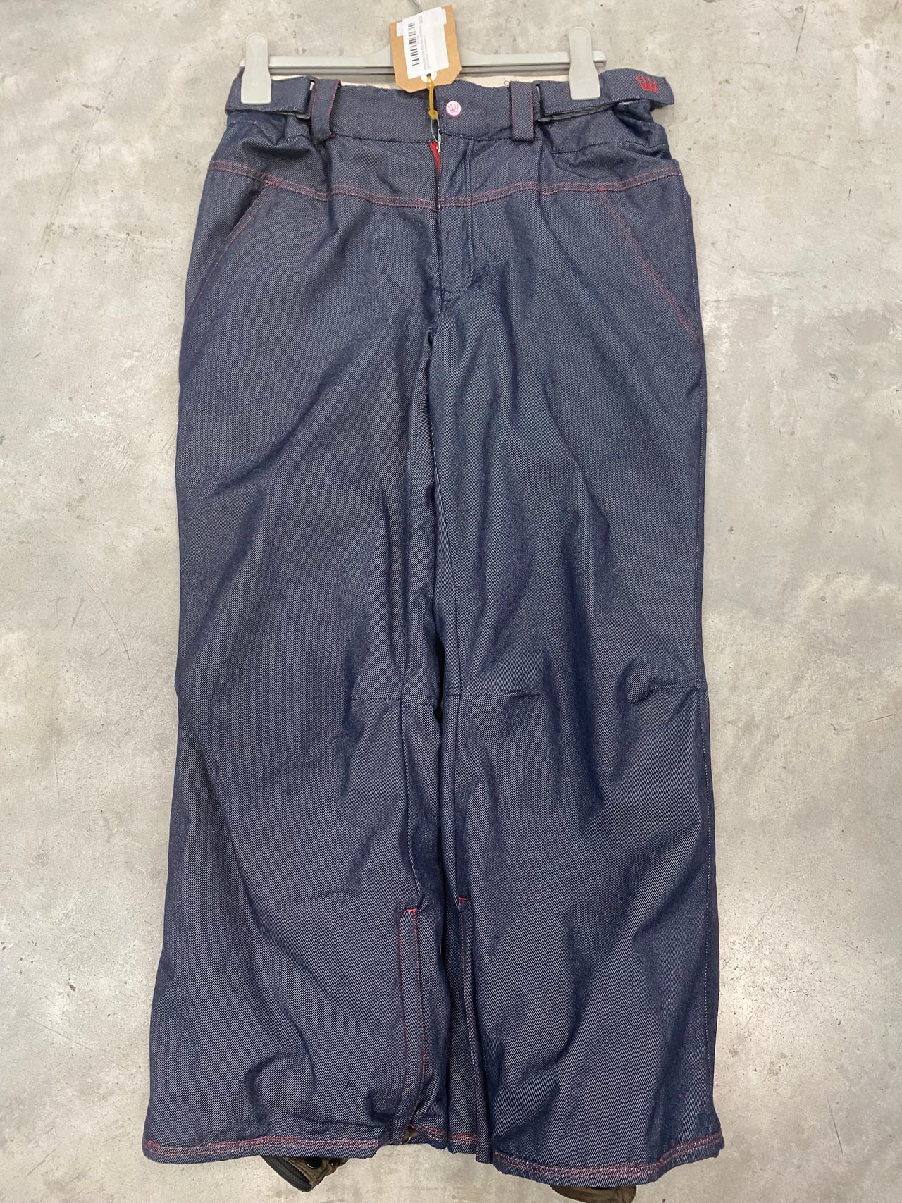 Sirop Navy Denim Style Womens Snow Pants Size Large UK 12