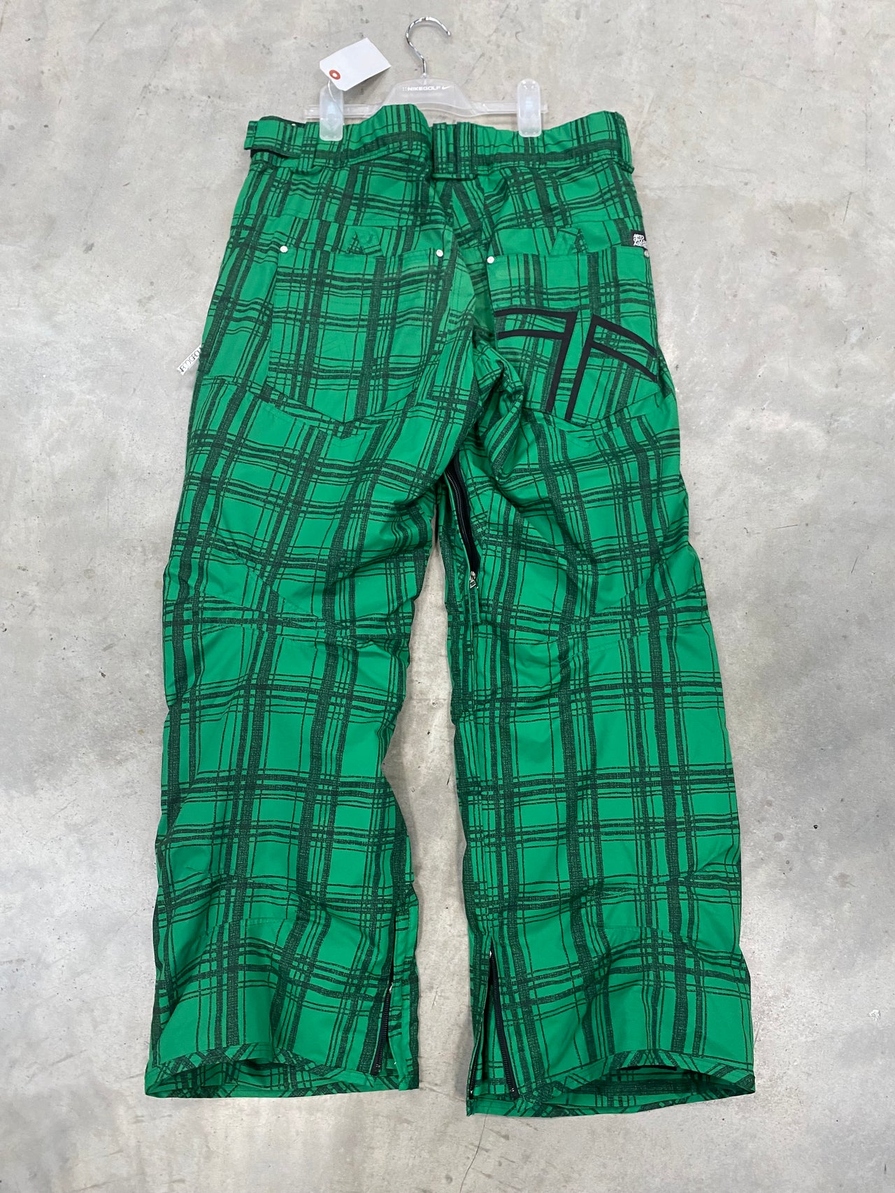 Air To Ground Men's Size Large Green Snow Pants