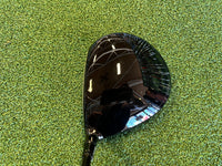 2024 TaylorMade Qi10 9° Driver With Headcover Dexterity- R/H Flex- Tour Extra Stiff Length- 45.25" Condition- 8.5 S/N- 56BK309N Shaft- Mitsubishi Tensei CK Series 70 TX Grip- Golf Pride