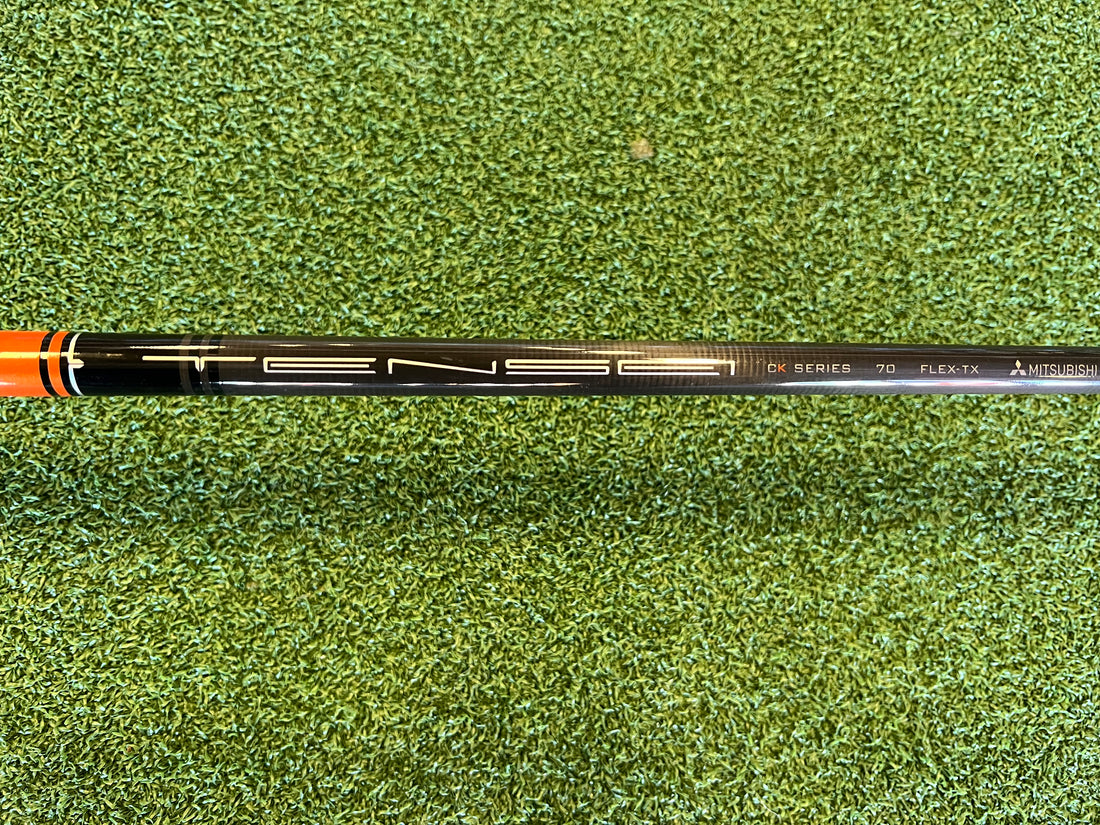 2024 TaylorMade Qi10 9° Driver With Headcover Dexterity- R/H Flex- Tour Extra Stiff Length- 45.25" Condition- 8.5 S/N- 56BK309N Shaft- Mitsubishi Tensei CK Series 70 TX Grip- Golf Pride