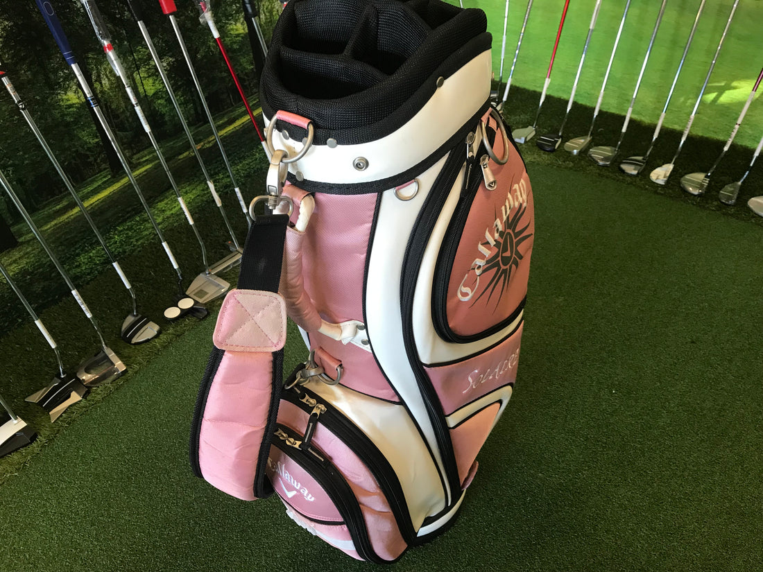 Callaway Solaire Ladies 1/2 Set with Cart Bag *Excellent Condition*