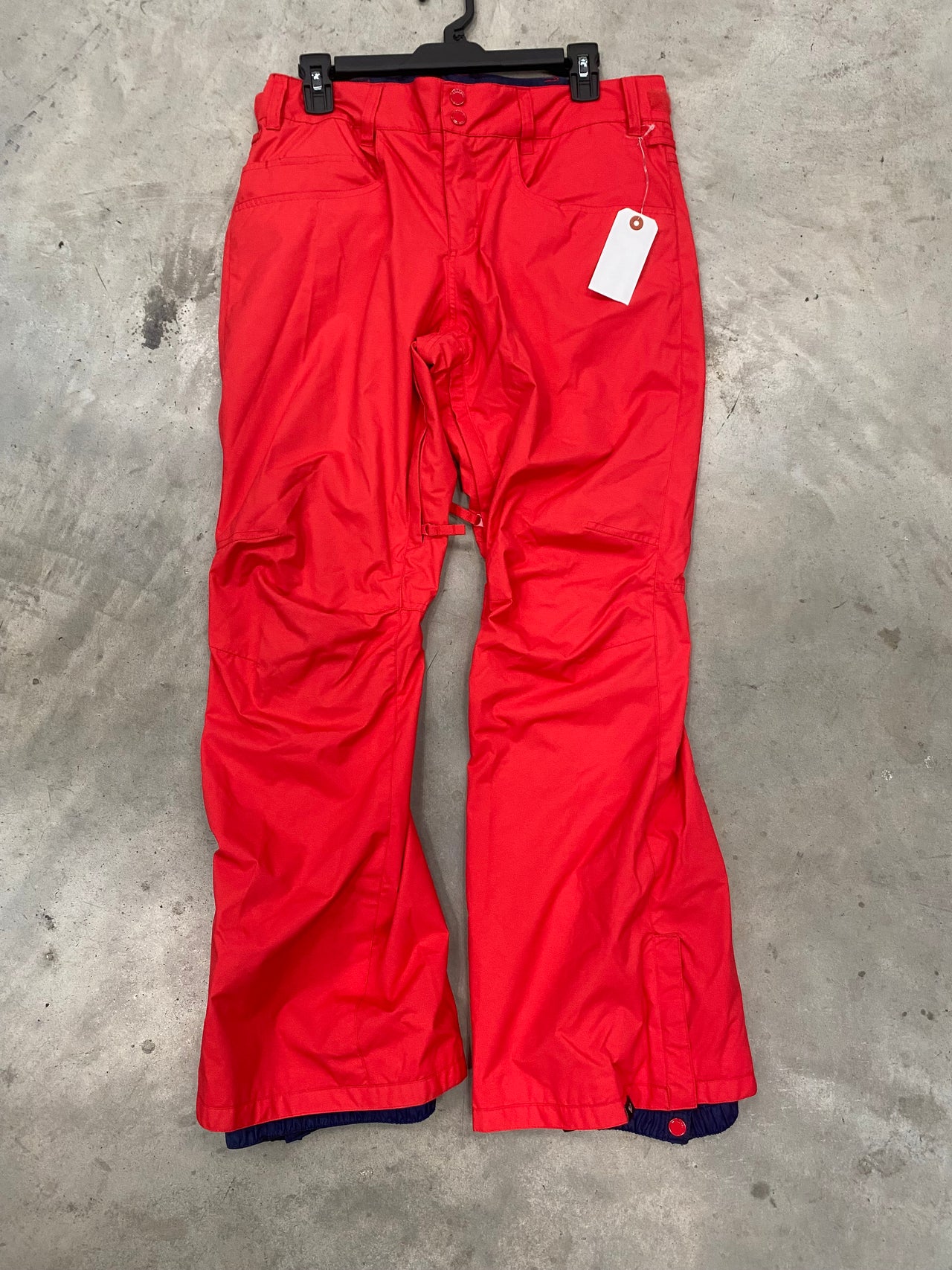 Roxy Ladies Size Medium Red Snow Pants