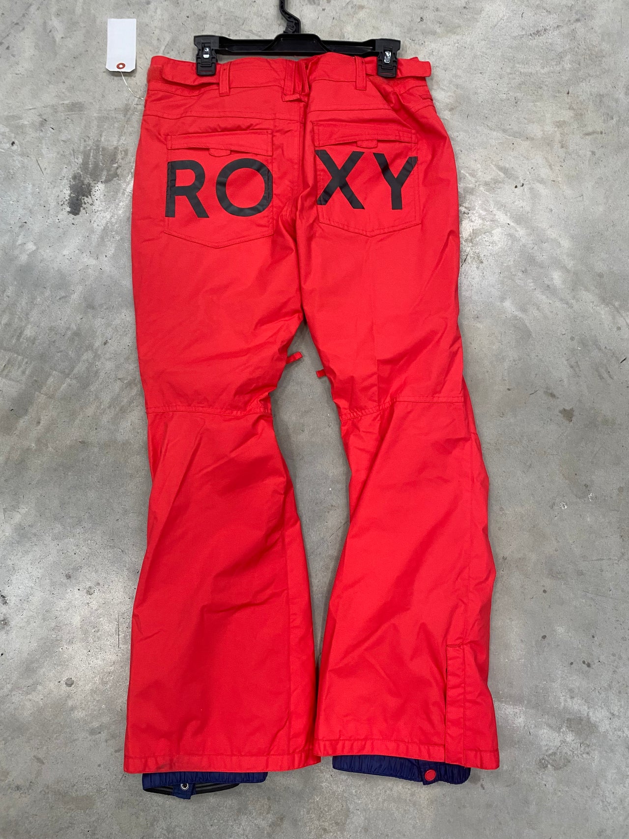 Roxy Ladies Size Medium Red Snow Pants