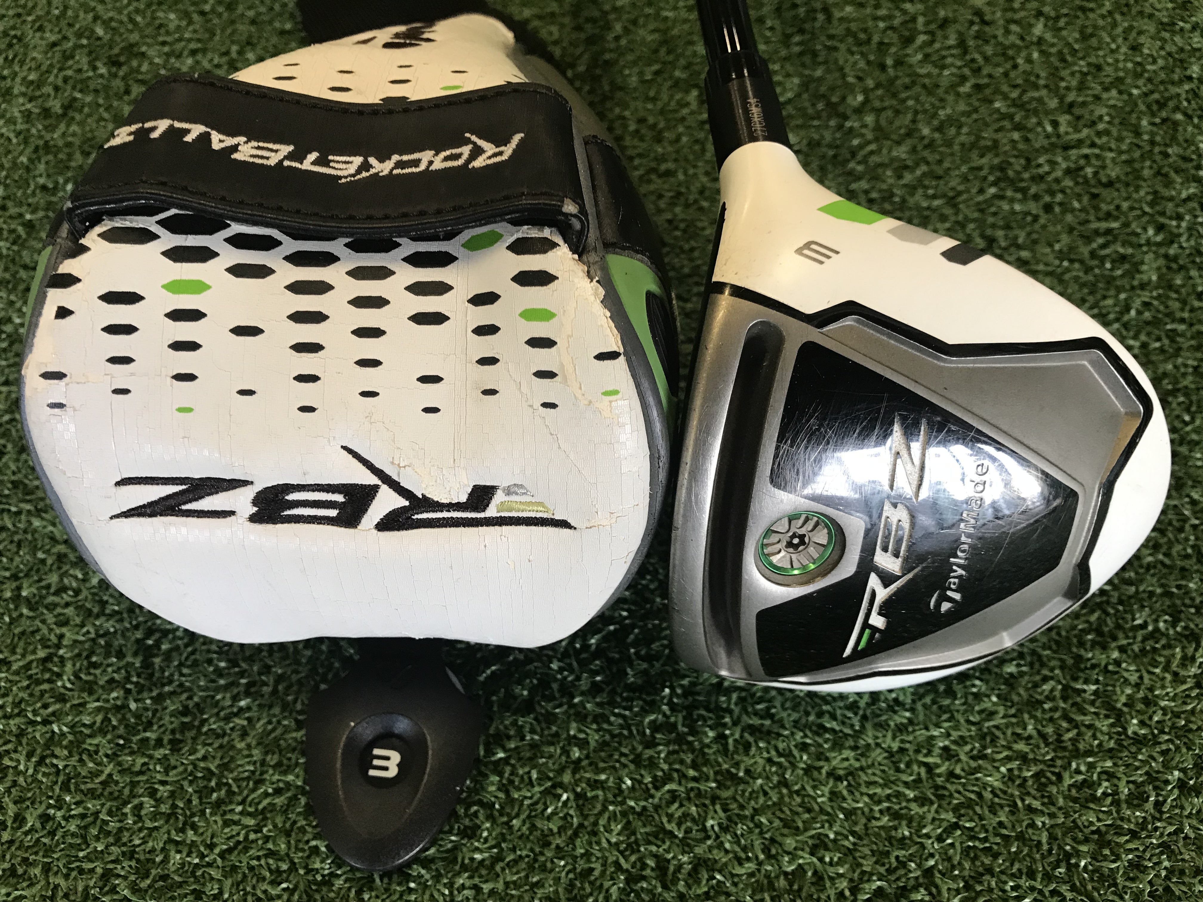 2012 TaylorMade RBZ 15° 3 Wood with Headcover