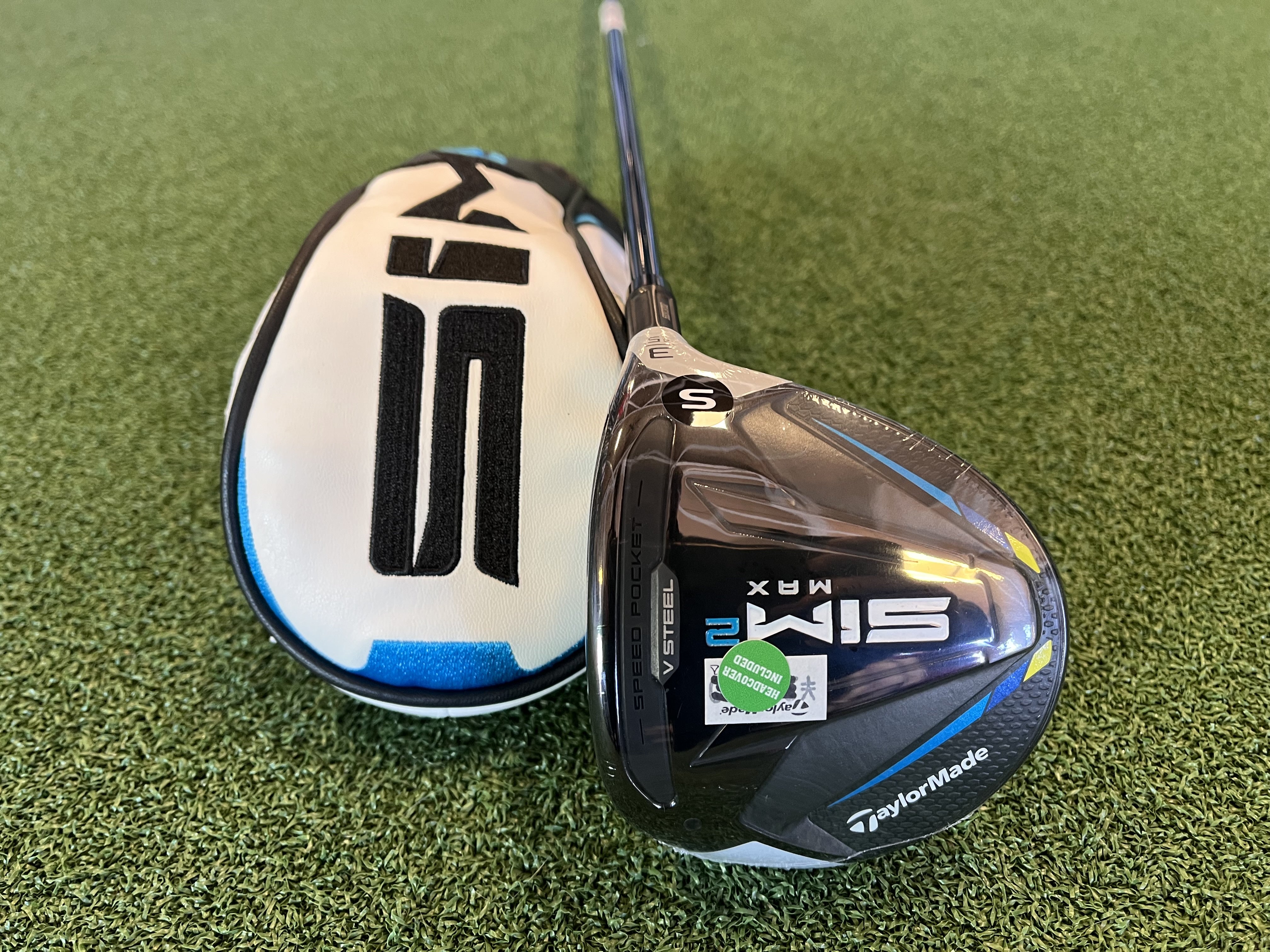 *New* 2021 TaylorMade Sim 2 Max 15° 3 Wood With Headcover