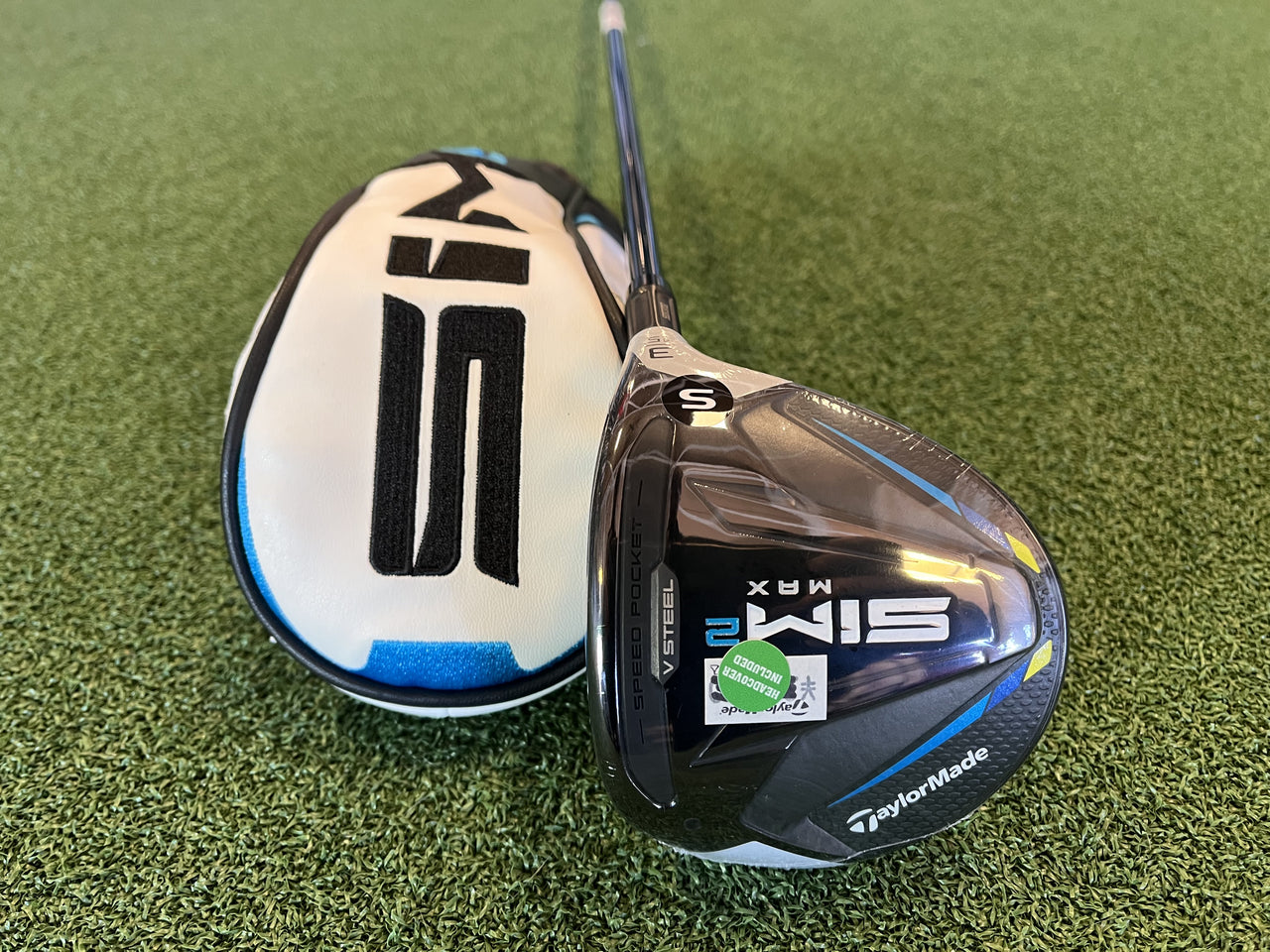 *New* 2021 TaylorMade Sim 2 Max 15° 3 Wood With Headcover