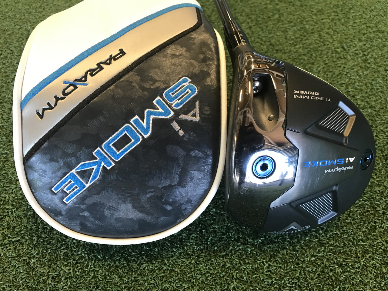 Callaway Paradym AI Smoke Ti 340 13.5 Mini Driver with Headcover *Excellent Condition*