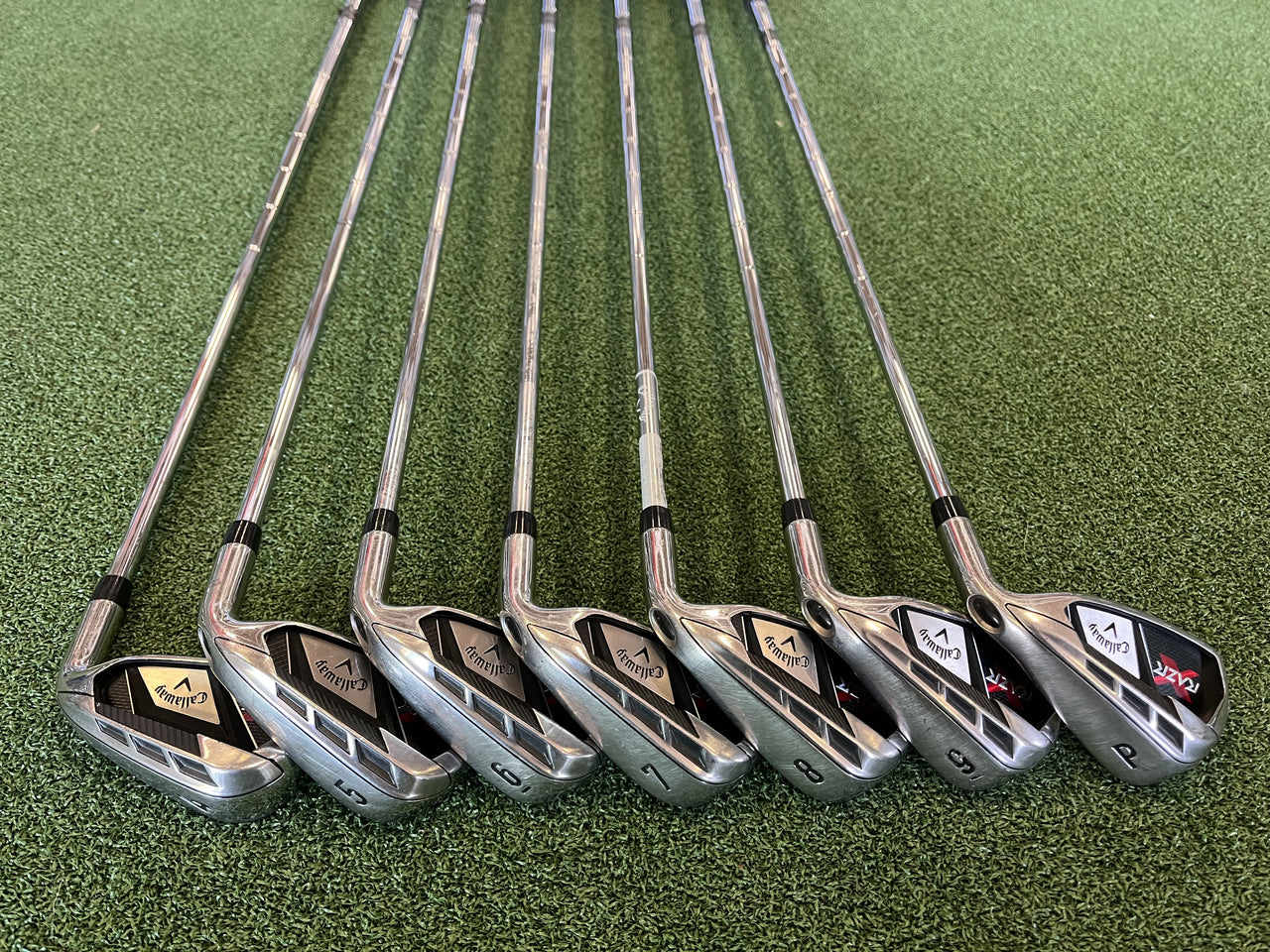 2011 Callaway RAZR X 4-9, Pw Iron Set