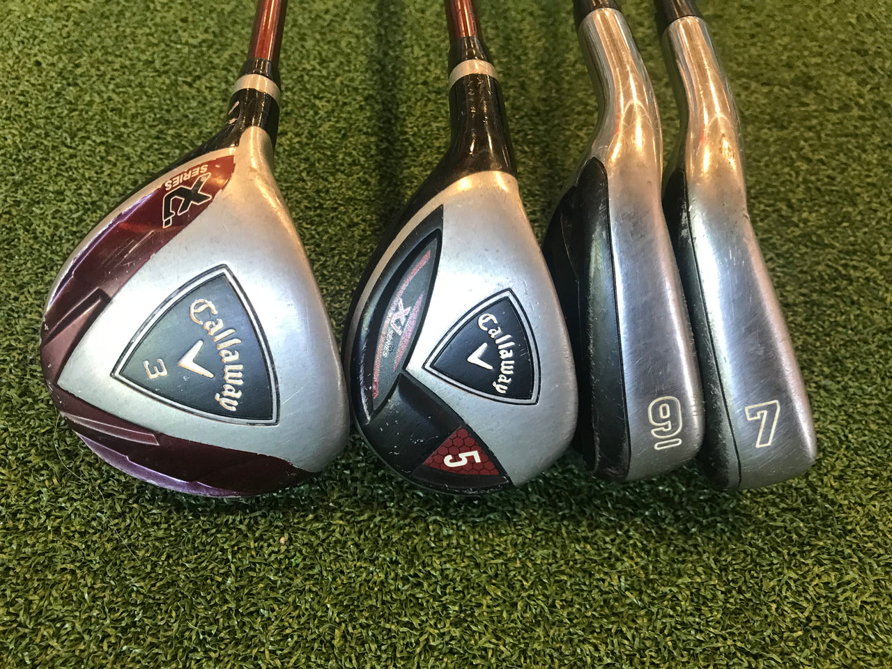 Callaway Xj Series Left Handed Junior 9-12 Golf Set
