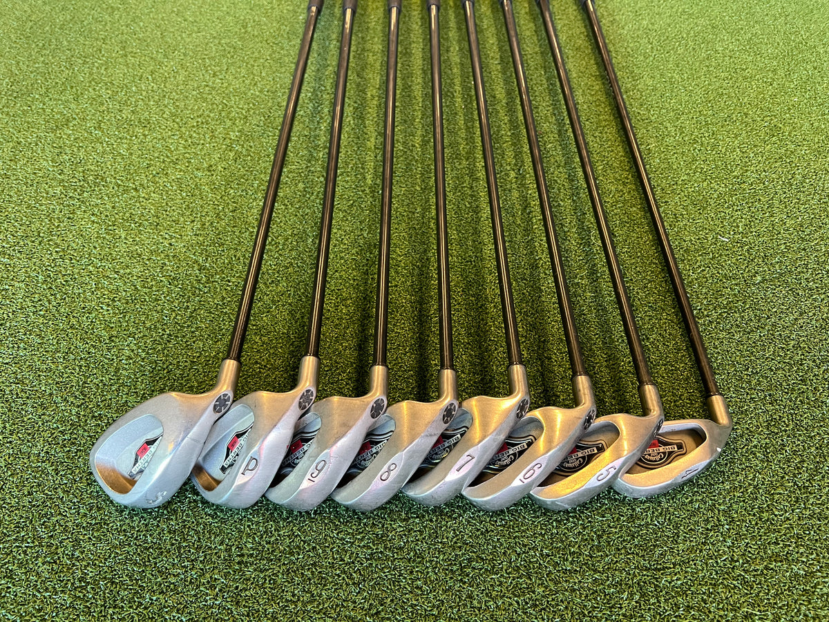 1994 Callaway Big Bertha 4-9, PW, SW Left Handed Iron Set