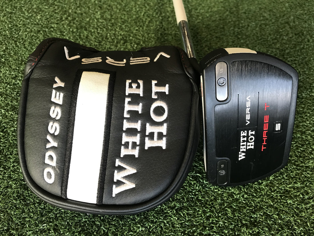 2023 Odyssey White Hot Versa Three T 34" Putter With Headcover *Excellent Condition*
