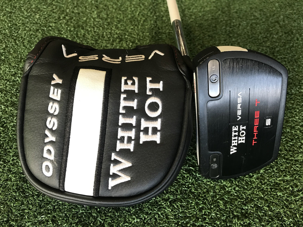 2023 Odyssey White Hot Versa Three T 34" Putter With Headcover *Excellent Condition*