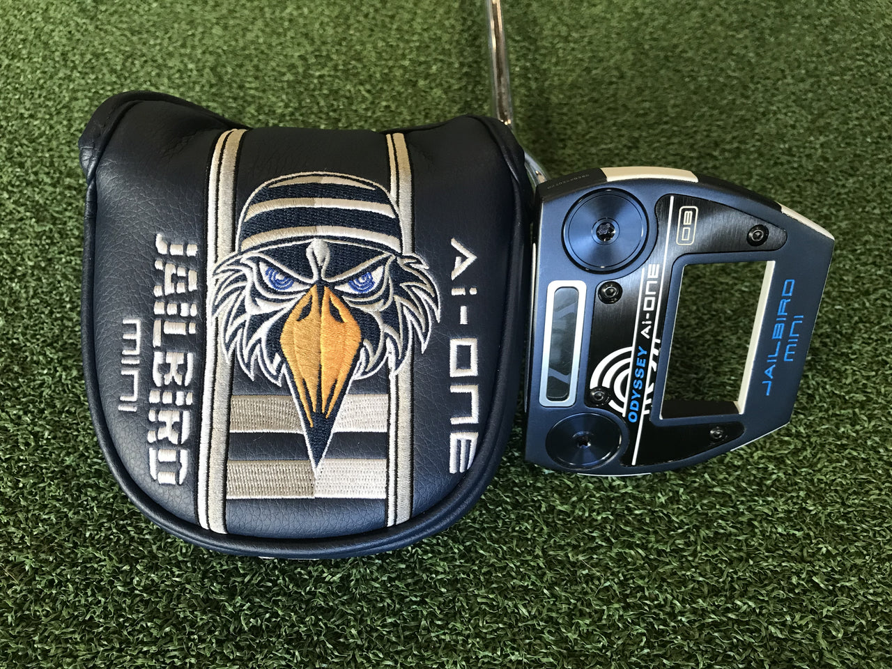 2024 Odyssey Ai One Cruiser Mini Jailbird 33" Putter With Headcover *Like New*