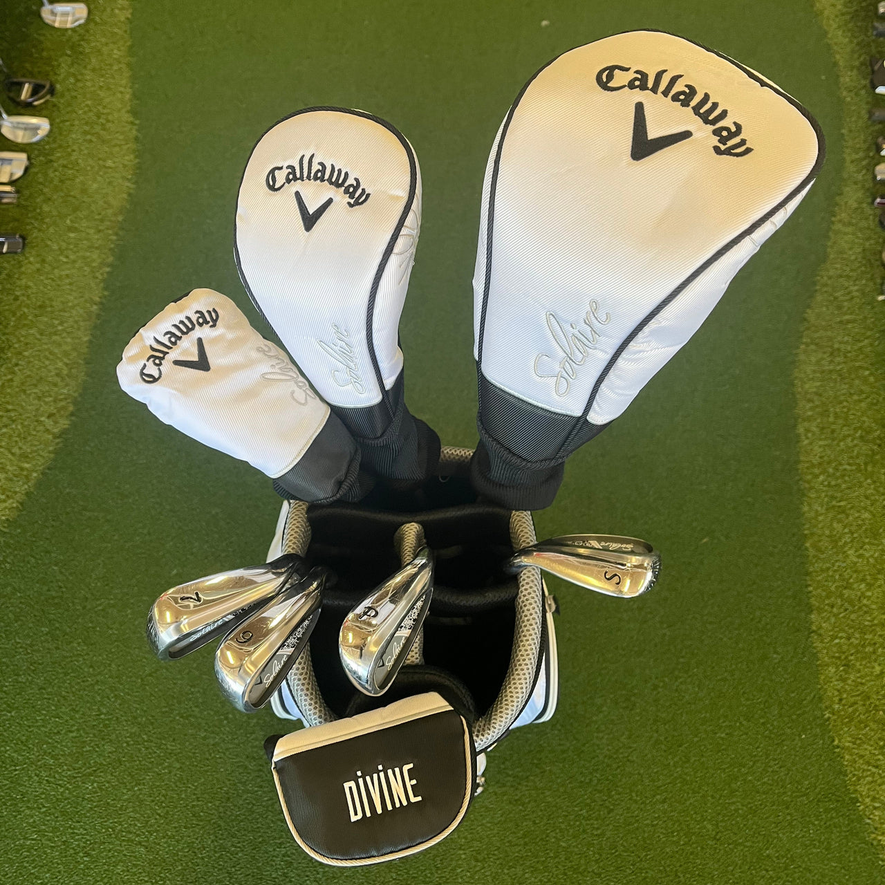 Callaway Solaire Ladies Full Set With Cart Bag *Excellent Condition*