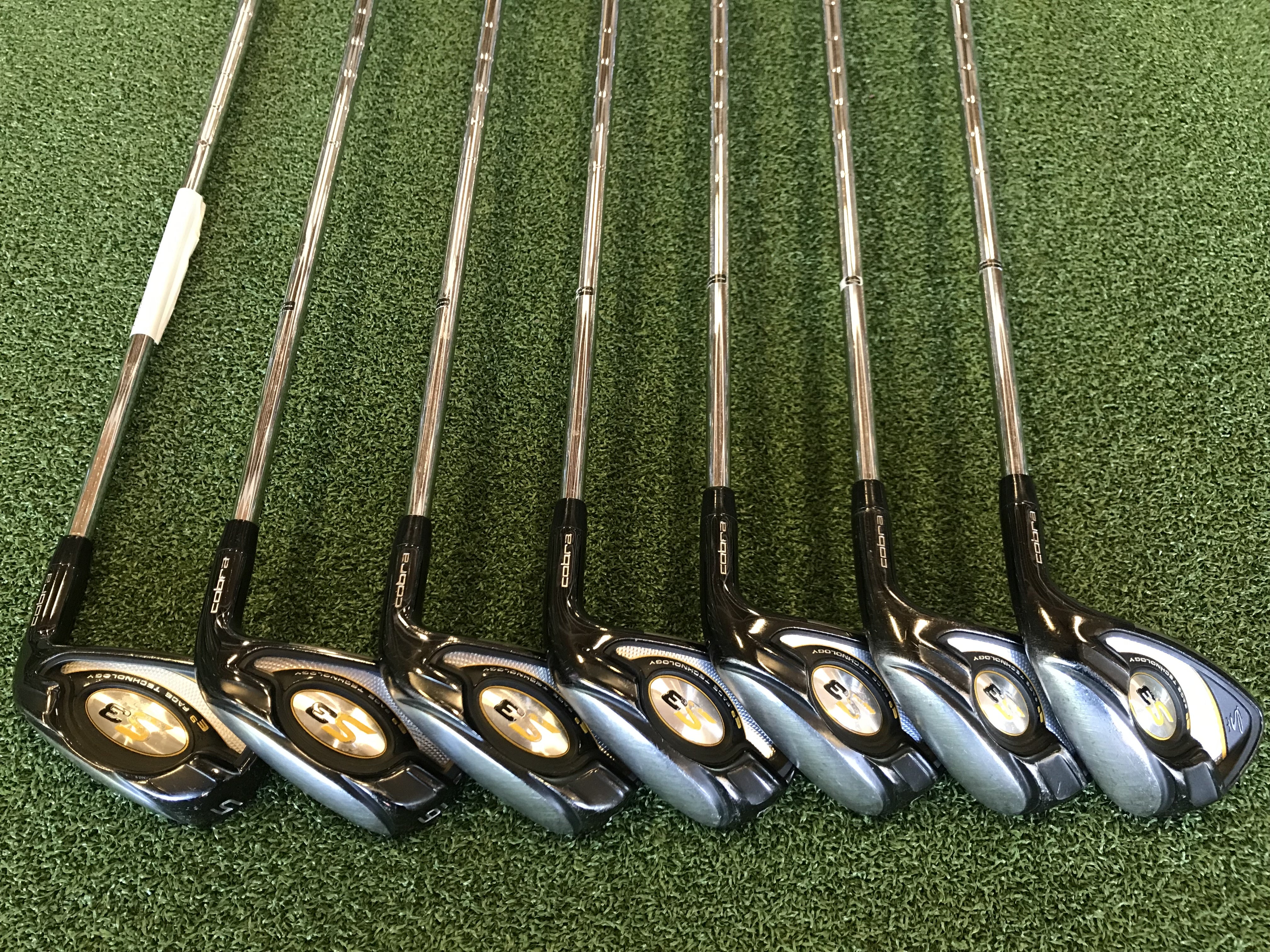2011 Cobra S3 5-9, Pw, Gw Iron Set
