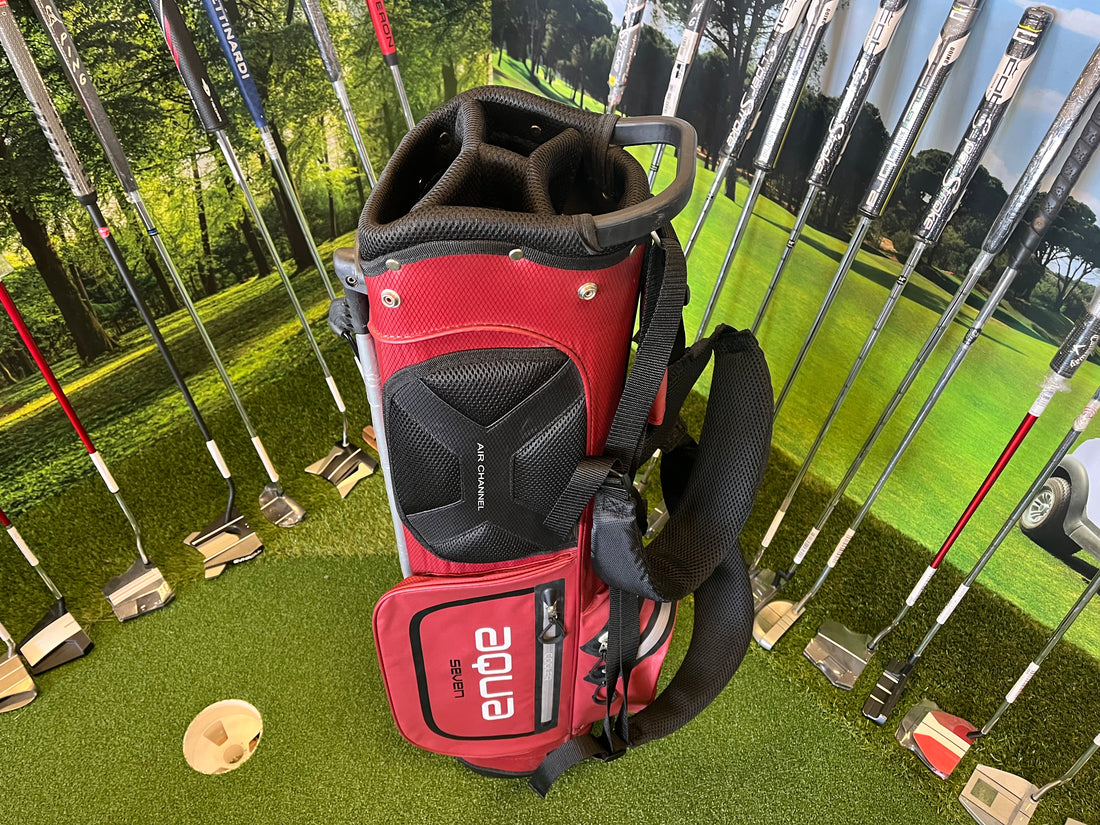*New* Big Max Aqua Seven Cherry 4-Way Stand Bag