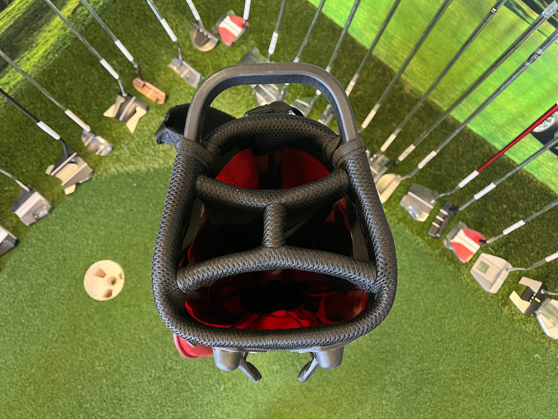 *New* Big Max Aqua Seven Cherry 4-Way Stand Bag