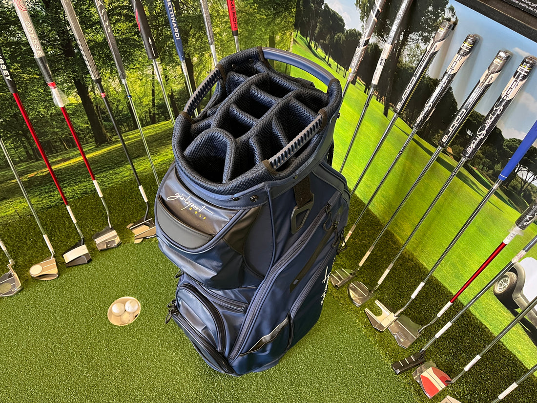 GirlSport Golf Navy 14-Way Cart Bag *Like New*
