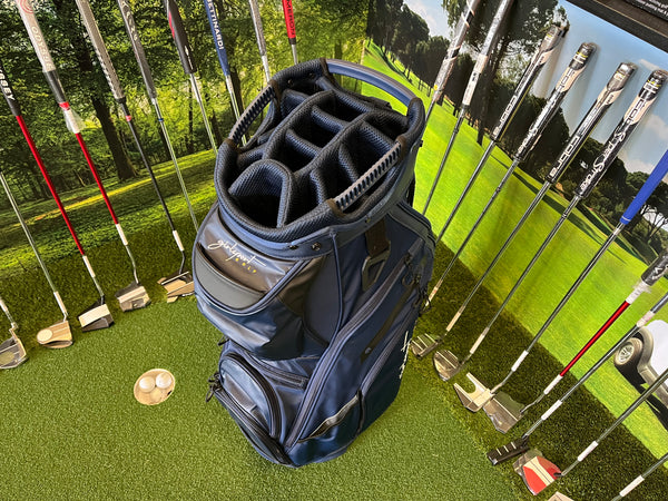 GirlSport Golf Navy 14-Way Cart Bag *Like New*
