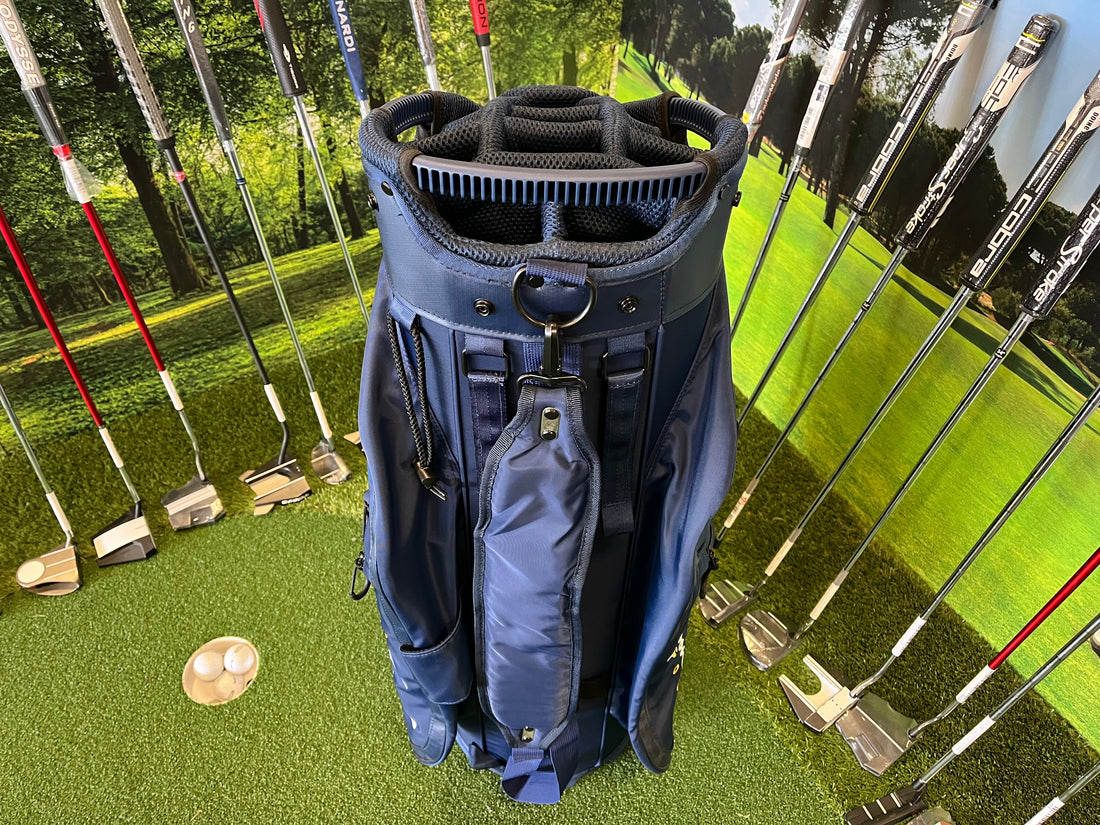 GirlSport Golf Navy 14-Way Cart Bag *Like New*