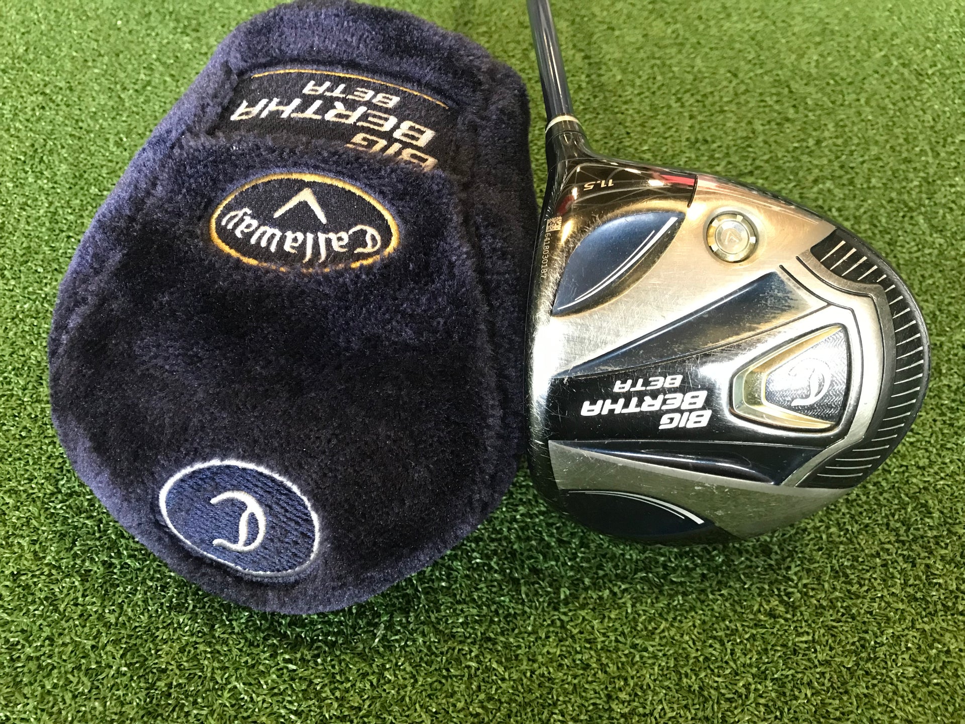 Callaway Big Bertha Beta 11.5° Driver Regular Graphite Shaft Golf Pride Grip Callaway Big Bertha Beta 11.5° Driver Regular Graphite Shaft Golf Pride Grip