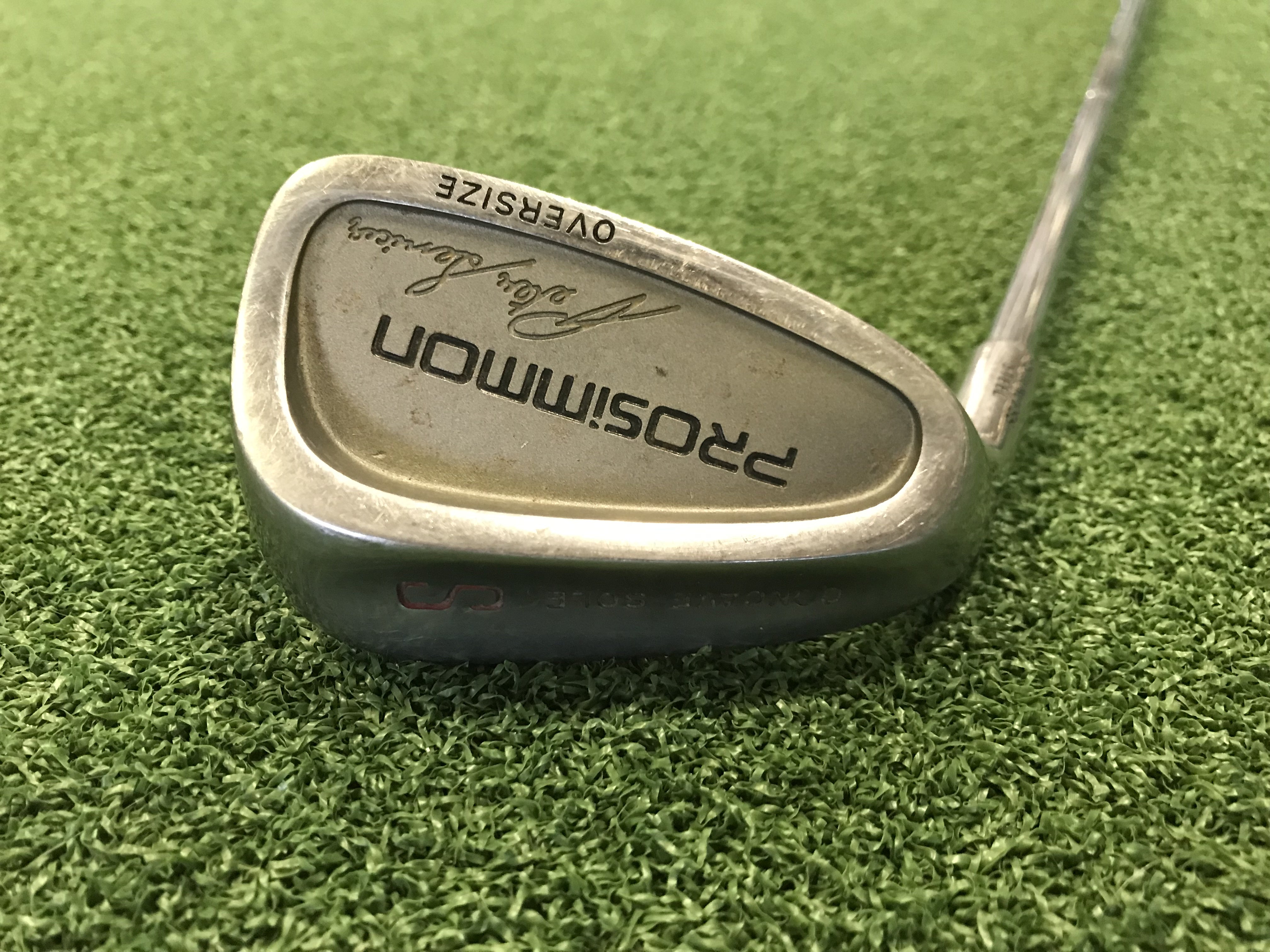 Prosimmon Icon Left Handed Sand Wedge Dexterity- L/H Flex- Wedge Condition- 6.5 Shaft- Steel Grip- Swing Tempo Grip