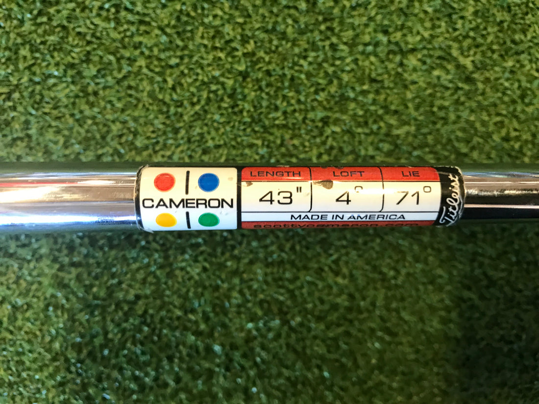 2006 Titleist Scotty Cameron Studio Style Newport Mid 36" Putter With Headcover