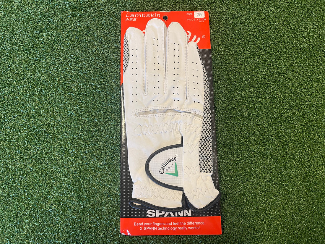 *New* Callaway X Spann Glove For Left Handed Players