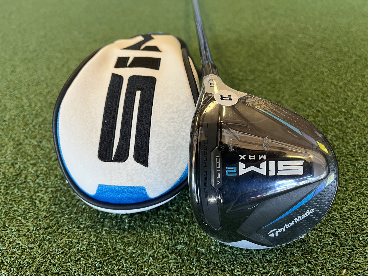*New* 2021 TaylorMade Sim 2 Max 18° 5 Wood With Headcover