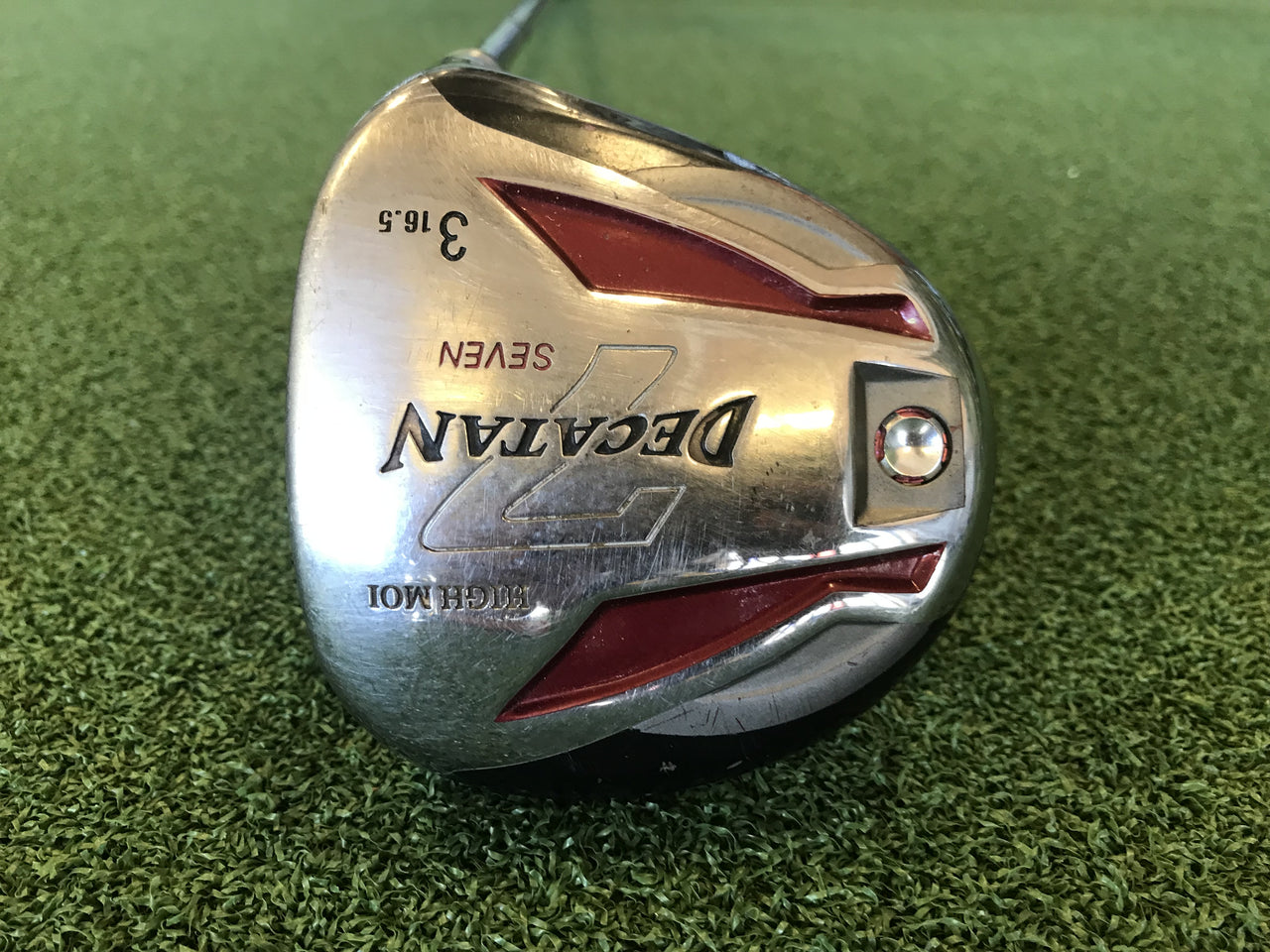 Decatan Seven 16.5° 3 Wood Dexterity- R/H Flex- Regular Length- 41.5" Condition- 6 Shaft- Paradox Grip- Black Standard