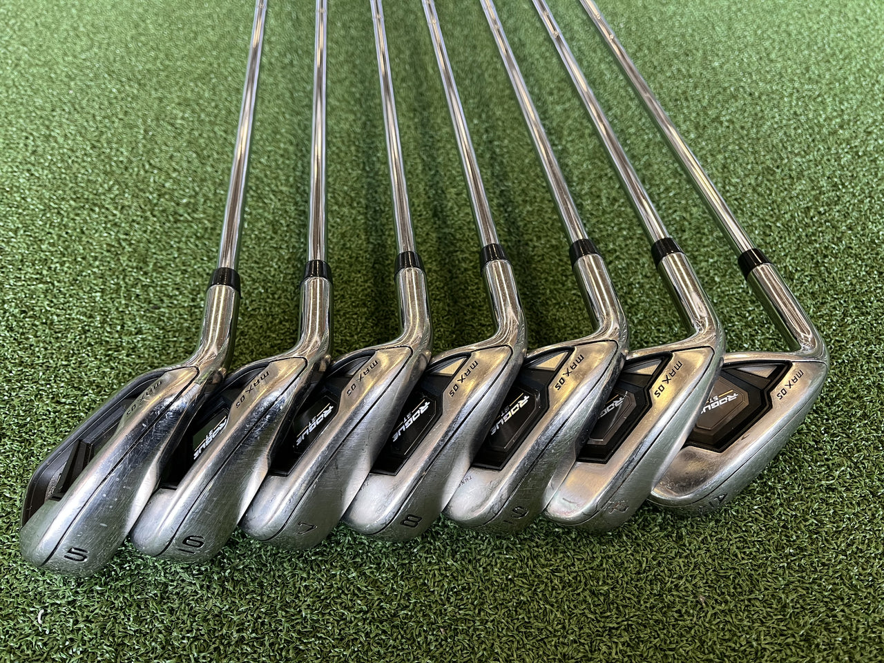 2022 Callaway Rogue ST Max OS 5-9,Pw,Aw Left Handed Iron Set