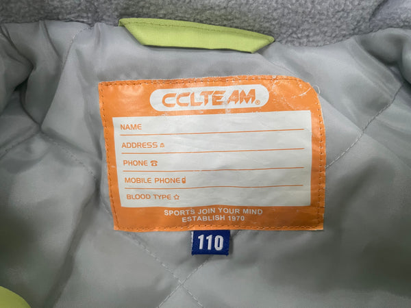 CCL Team Kids Green Snow Jacket Size 110 *Like New*