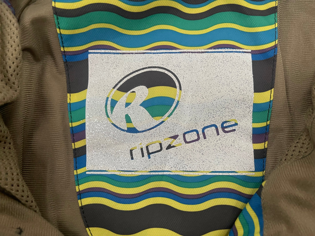 Ripzone Green/Yellow/Blue Snow Jacket Size Medium *Excellent Condition*