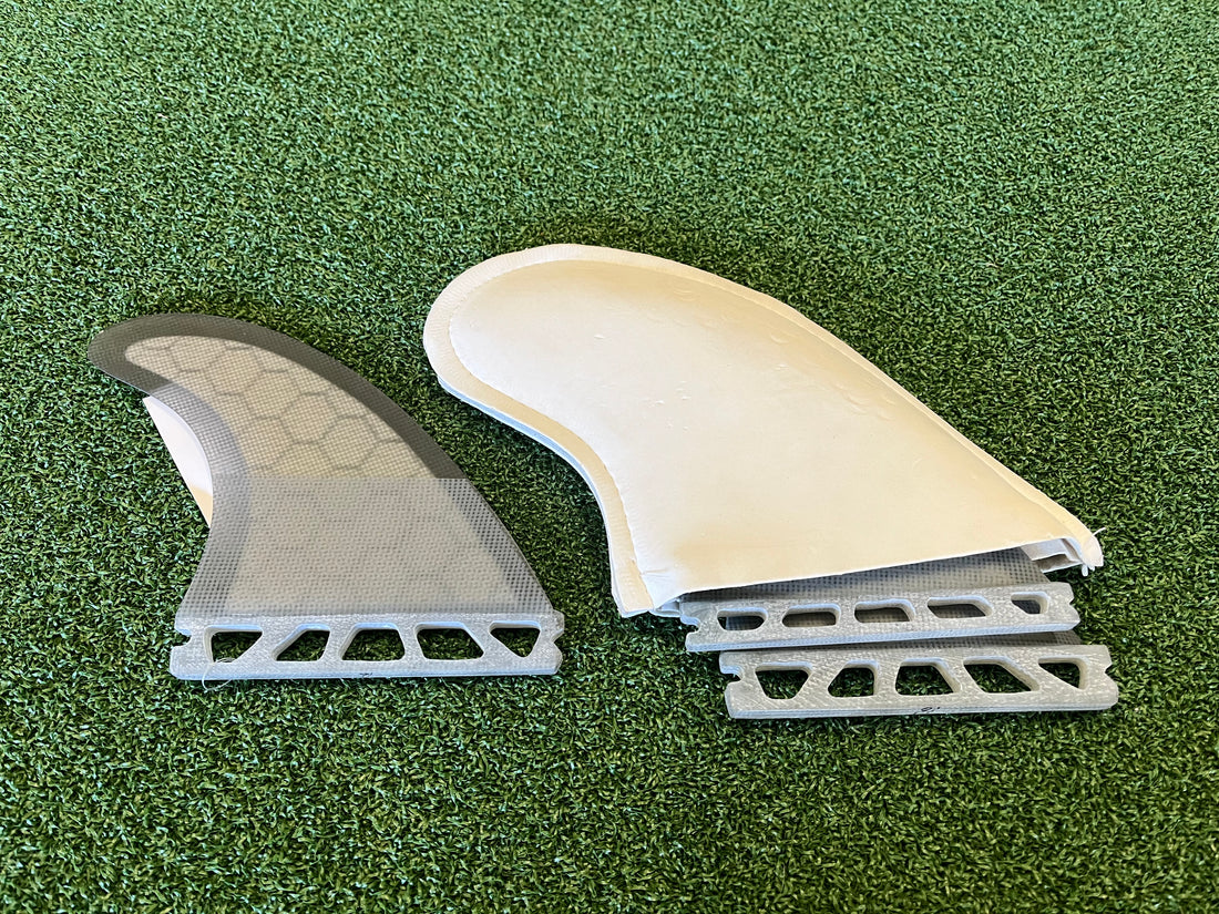 *New* 2020 Futures Grey Fin Set & Key NO BAG Medium