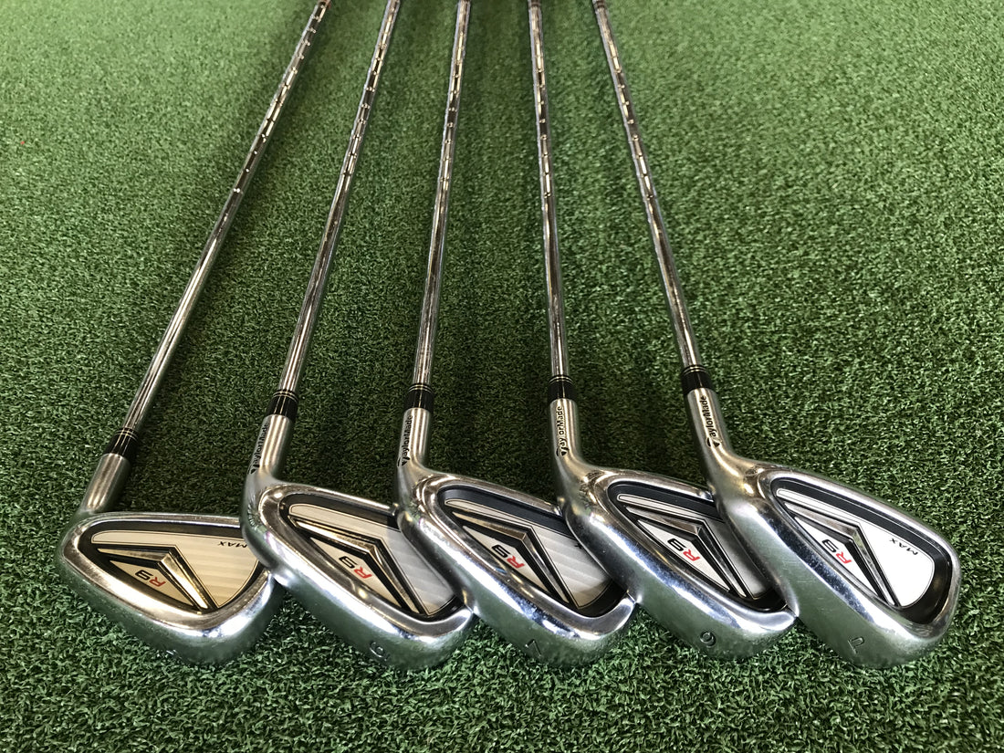 TaylorMade R9 Max 5-7, 9i, PW Iron Set *No 8 Iron* *Excellent Condition*
