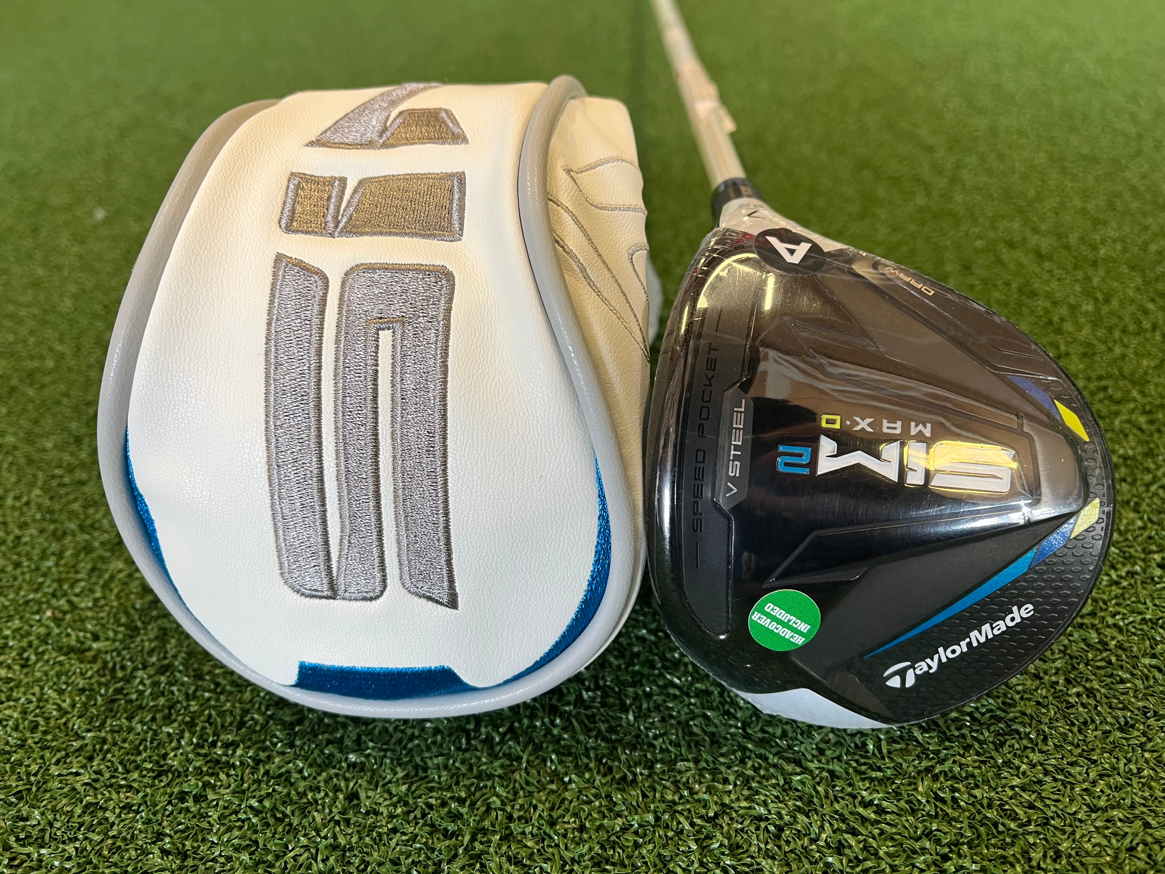 New* 2021 TaylorMade SIM 2 Max-D 22° 7 Wood With Headcover