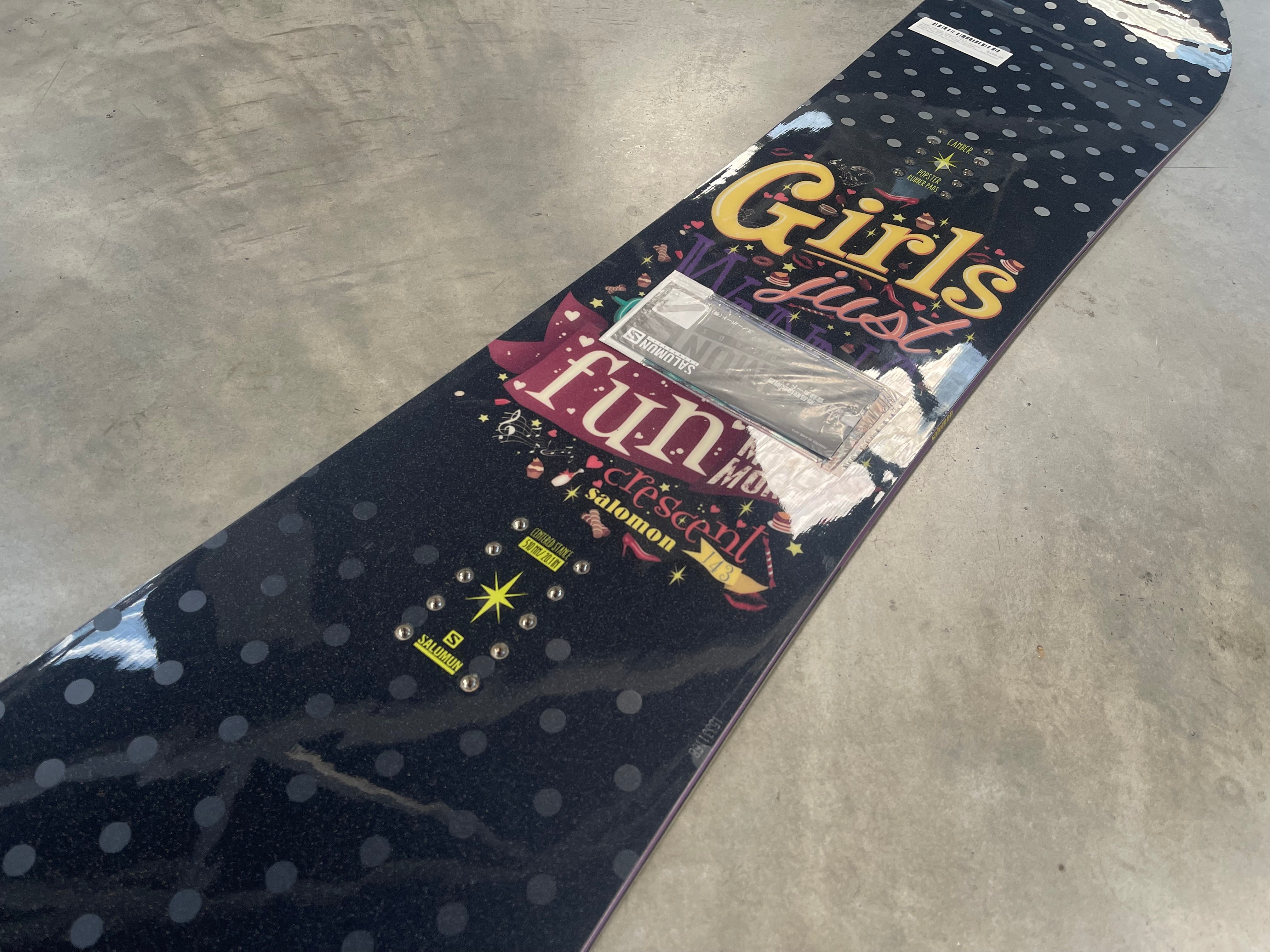 Salomon スノーボード クレセント 143