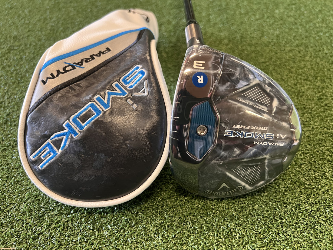 *New* 2024 Callaway Paradym Ai Smoke Max Fast 16° 3 Wood With Headcover