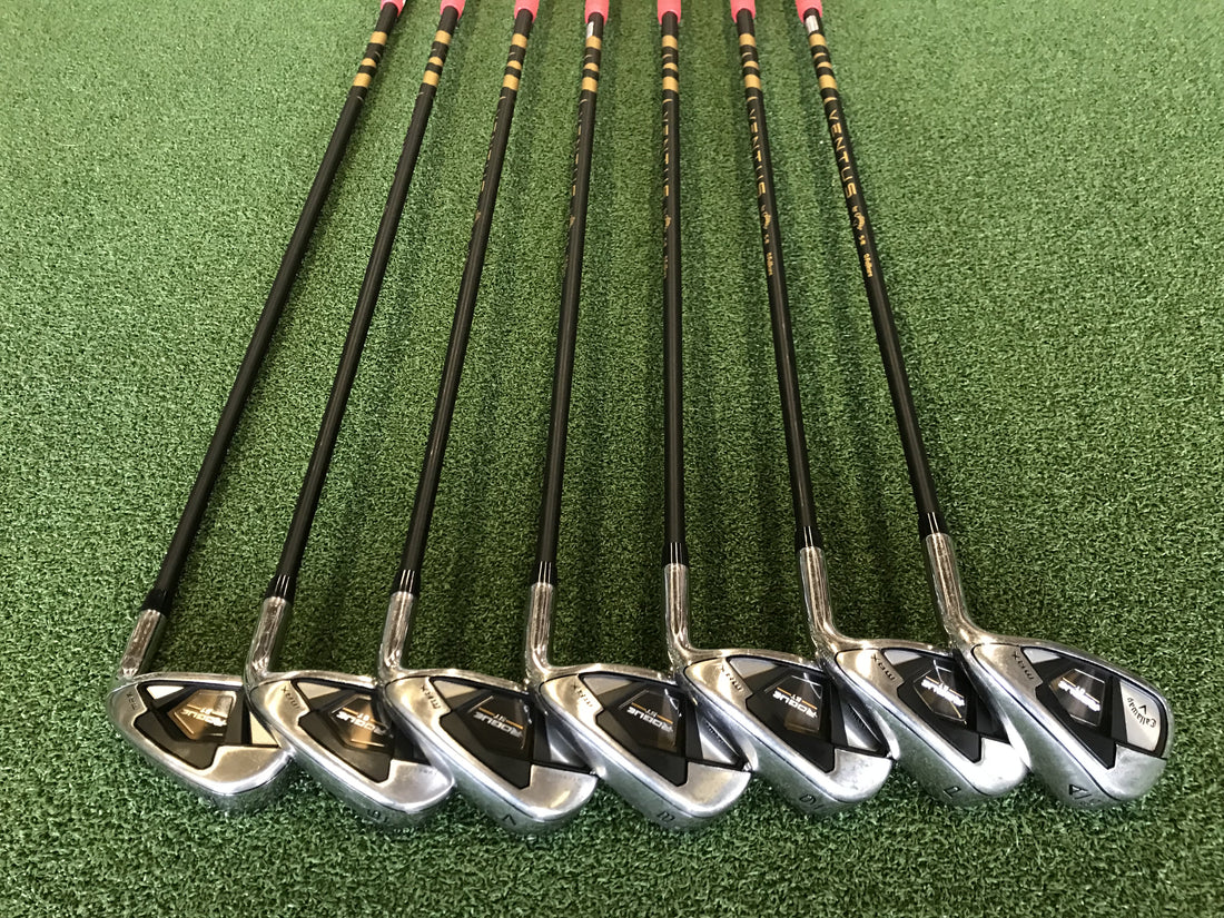 2022 Callaway Rogue ST Max 5-9, PW, AW Iron Set