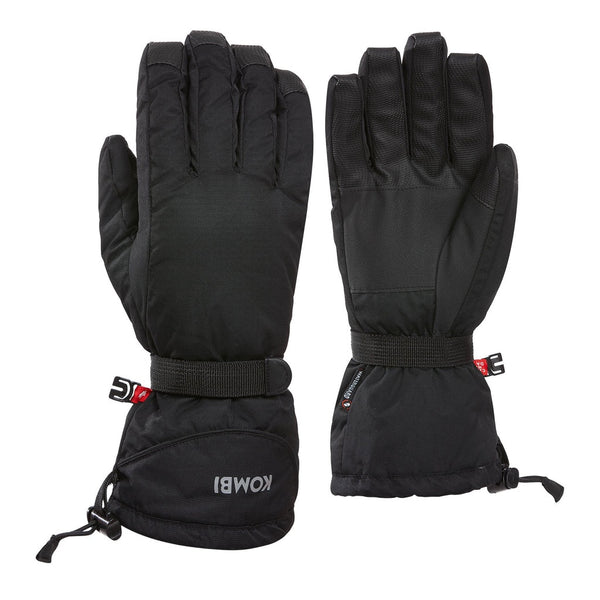 *New* Kombi Everyday Mens Black Gloves